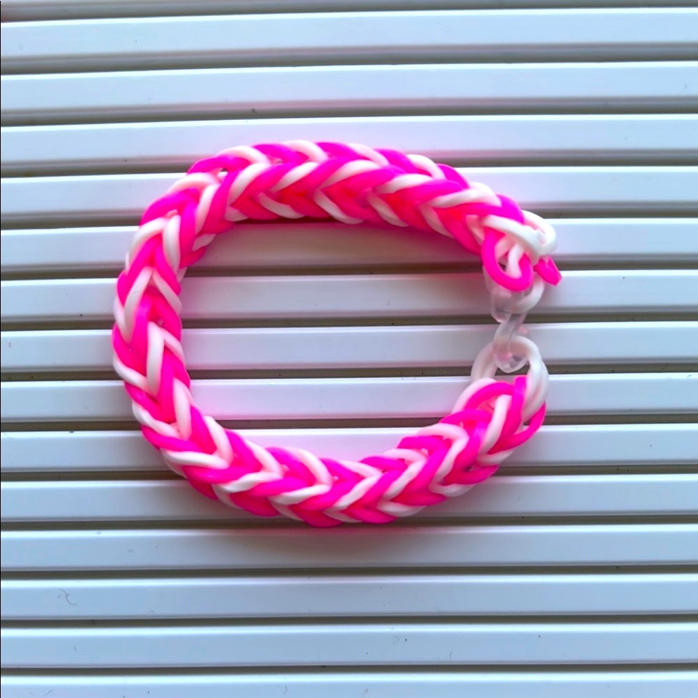 Set of 5 Fishtail Bracelets & Ring Handmade by Sonia Colorful Kids' Jewelry Y2K - Picture 5 of 7